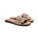 Pregunta Ciabattina Camoscio con Morsetto Oro